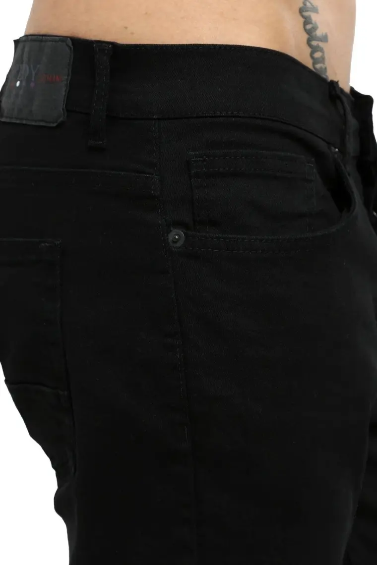 Cedy Denim Erkek Yüksel Bel Bol Kesim Boru Paça Kot Pantolon Reguler Fit Jean C336