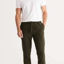 Altınyıldız Classics Erkek Haki Slim Fit Rahat Kesim Beli Bağlamalı Yan Cepli Jogger Pantolon