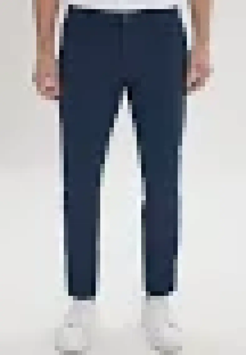 Altınyıldız Classics Erkek Lacivert Slim Fit Dar Kesim 5 Cep Pamuklu Kanvas Esnek Chino Pantolon