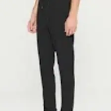 Altınyıldız Classics Erkek Siyah Slim Fit Rahat Kesim Beli Bağlamalı Yan Cepli Jogger Pantolon