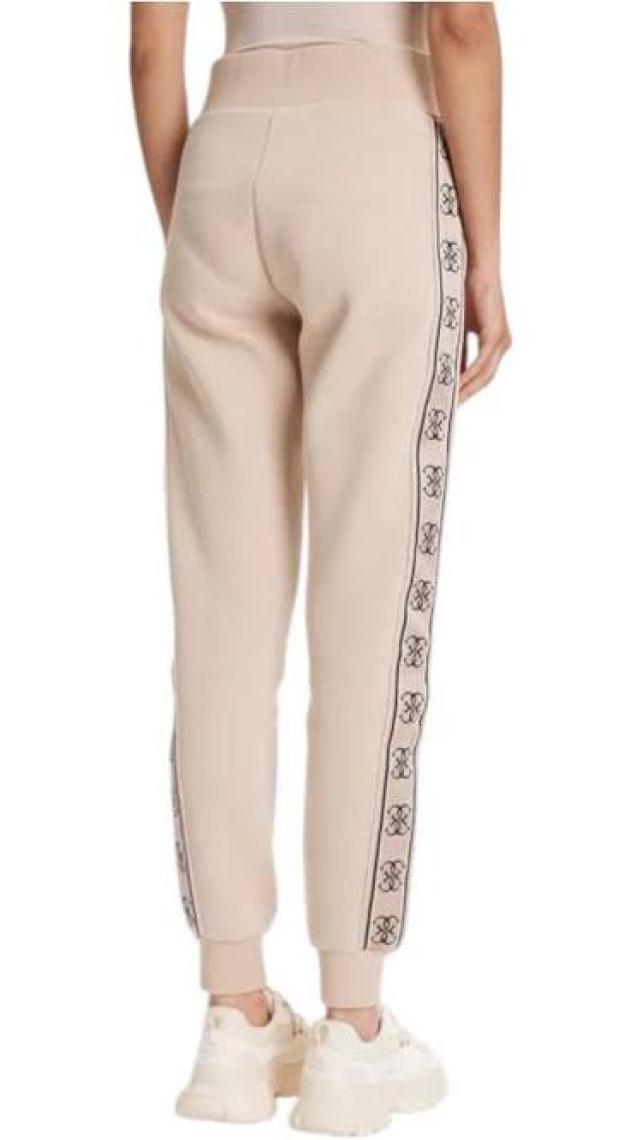 Guess Britney Pamuklu Regular Fit Cepli Jogger Pantolon Bayan Pantolon V2YB15KB3P2 Jblk