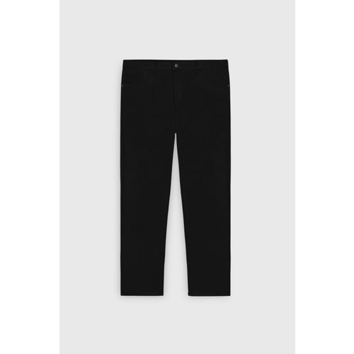 Altınyıldız Classics Erkek Siyah Kanvas Slim Fit Dar Kesim 5 Cep Pantolon