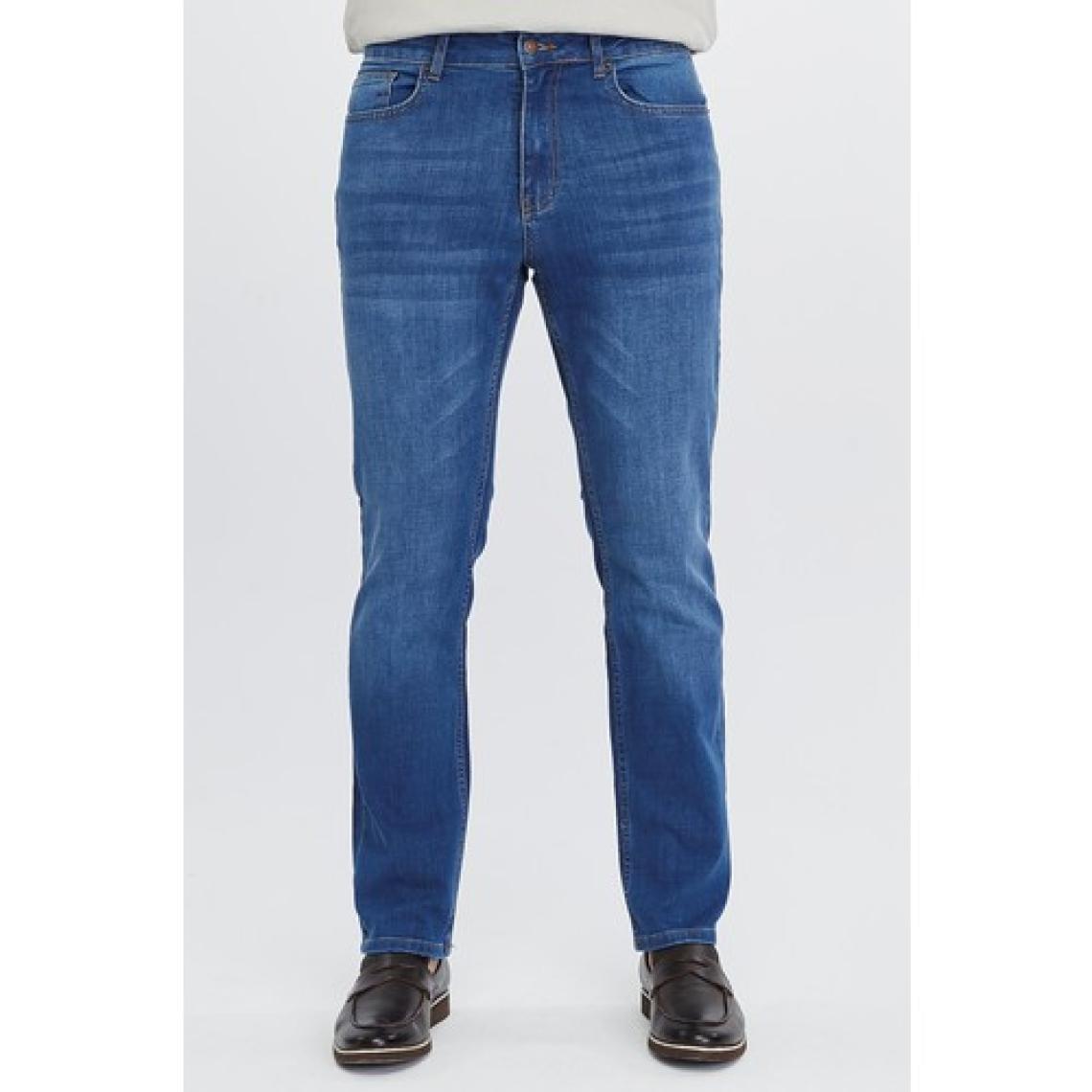 Cedy Denım Erkek Yüksel Bel Boru Paça Kot Pantolon Reguler Fit Jean C336