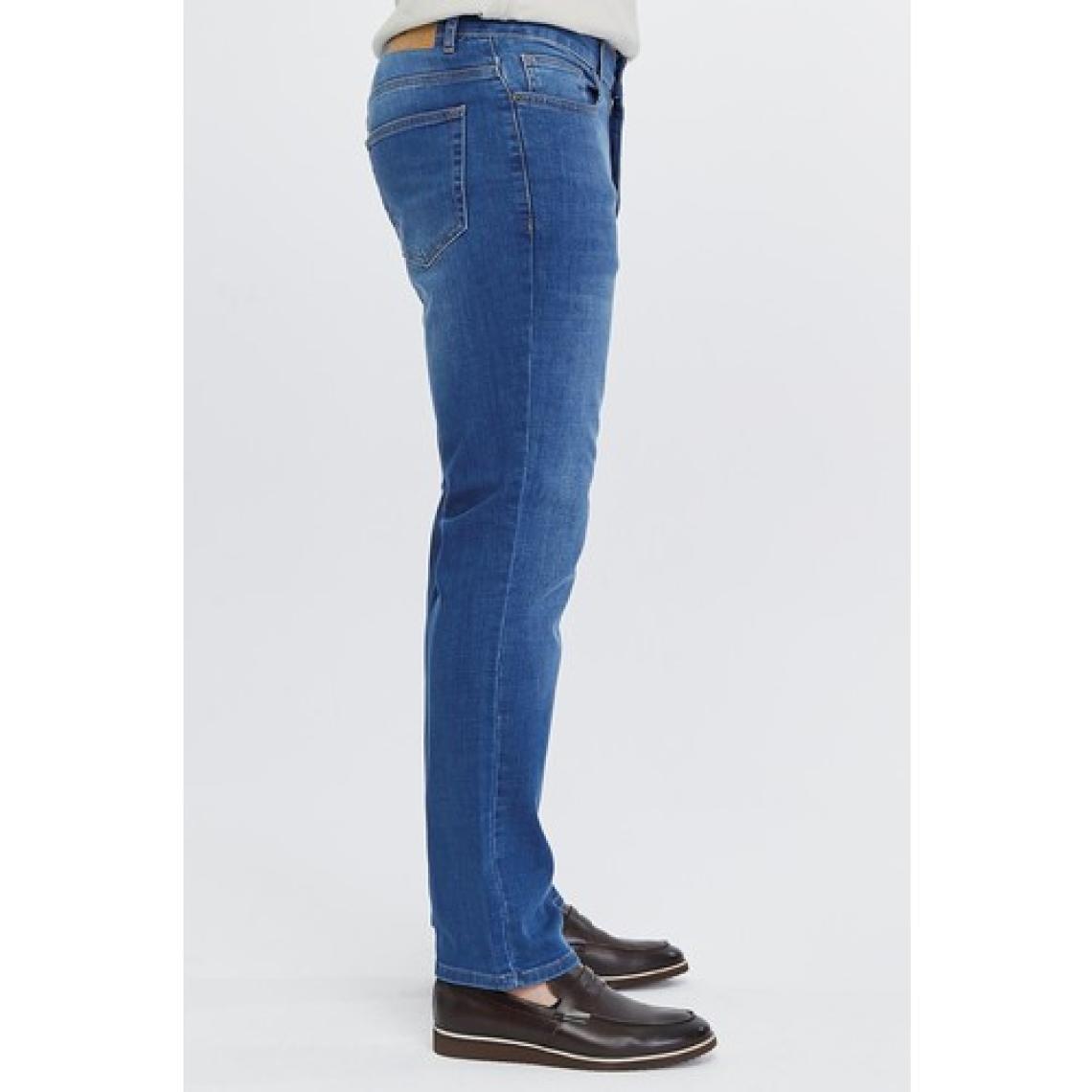 Cedy Denım Erkek Yüksel Bel Boru Paça Kot Pantolon Reguler Fit Jean C336