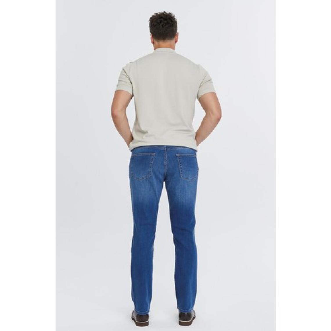 Cedy Denım Erkek Yüksel Bel Boru Paça Kot Pantolon Reguler Fit Jean C336