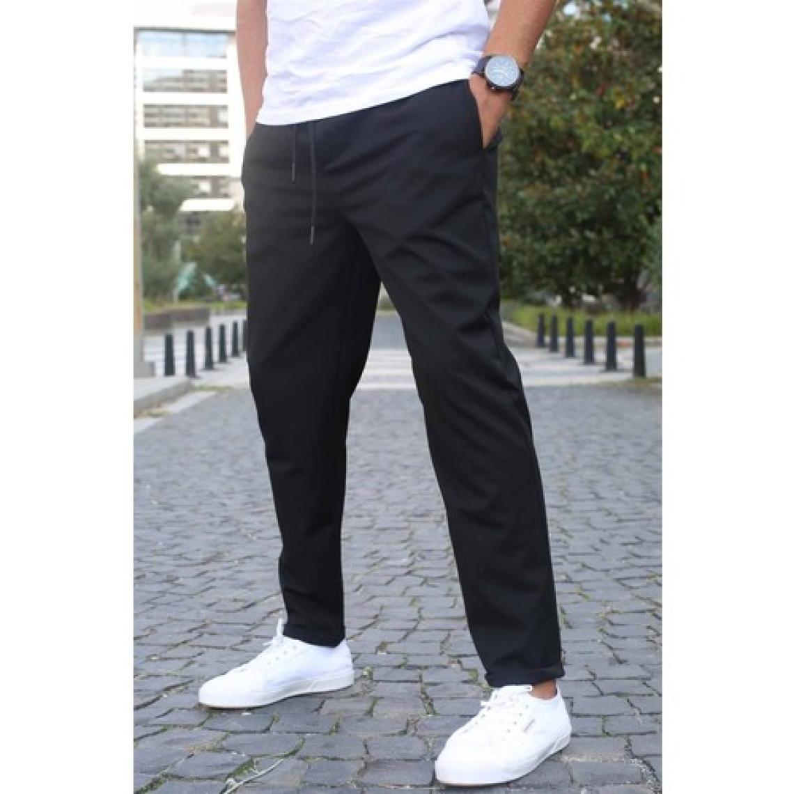 Madmext Siyah Basic Jogger Pantolon 5486