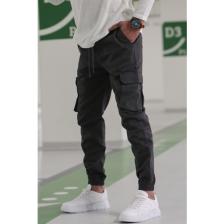 Madmext Erkek Füme Kargo Cep Pantolon 5447