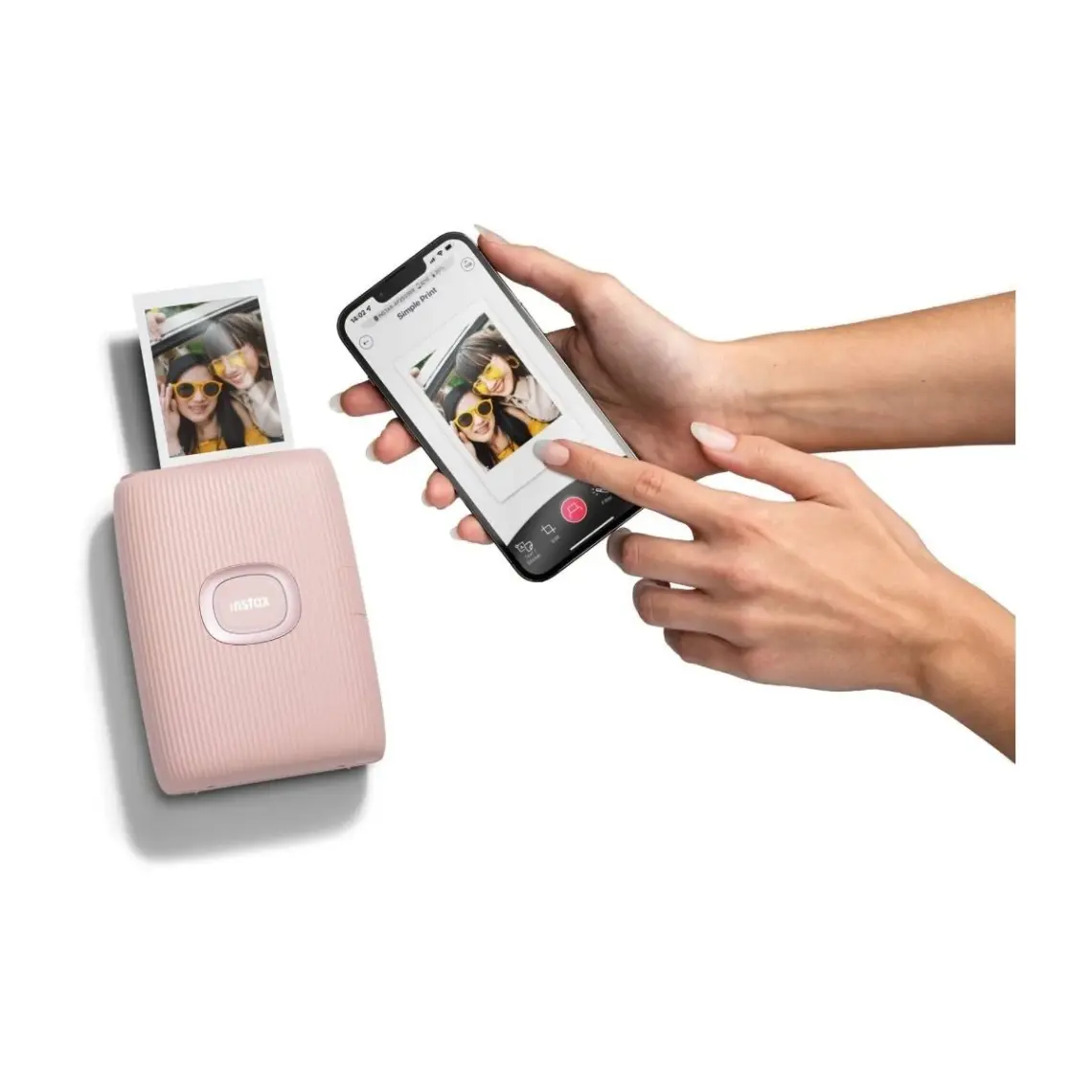Instax Mini Link 2 Toz Pembe Akıllı Telefon Yazıcısı