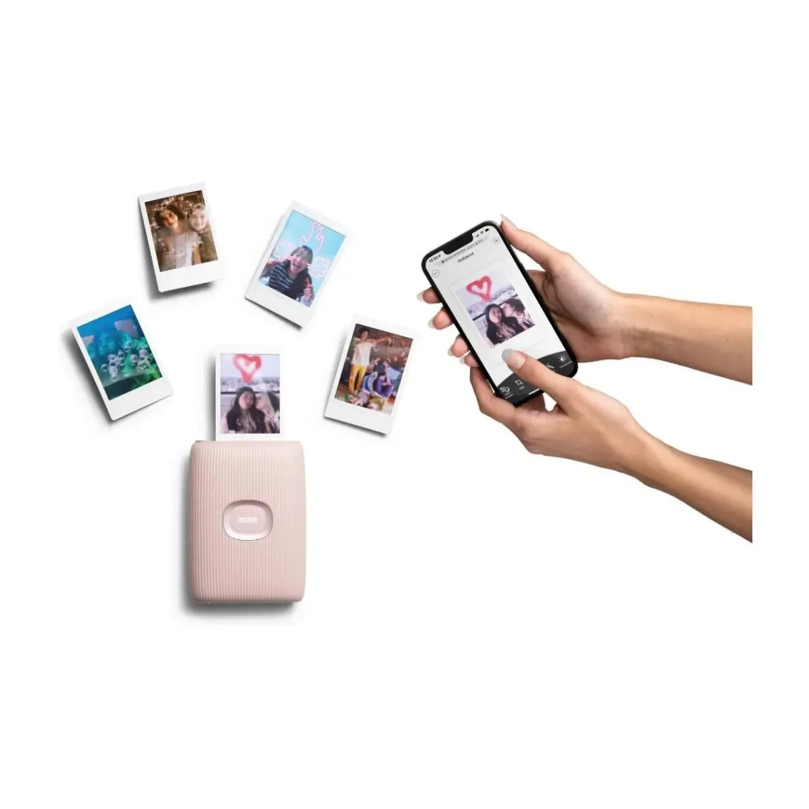 Instax Mini Link 2 Toz Pembe Akıllı Telefon Yazıcısı