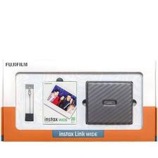 Instax Link Wide Gri Akıllı Telefon Yazıcısı Bundle Box