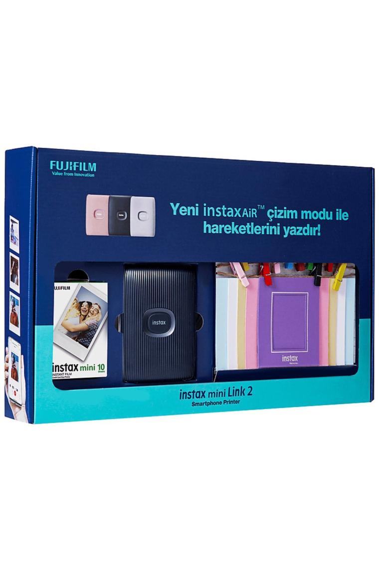 Instax Mini Link 2 Uzay Mavisi Akıllı Telefon Yazıcısı