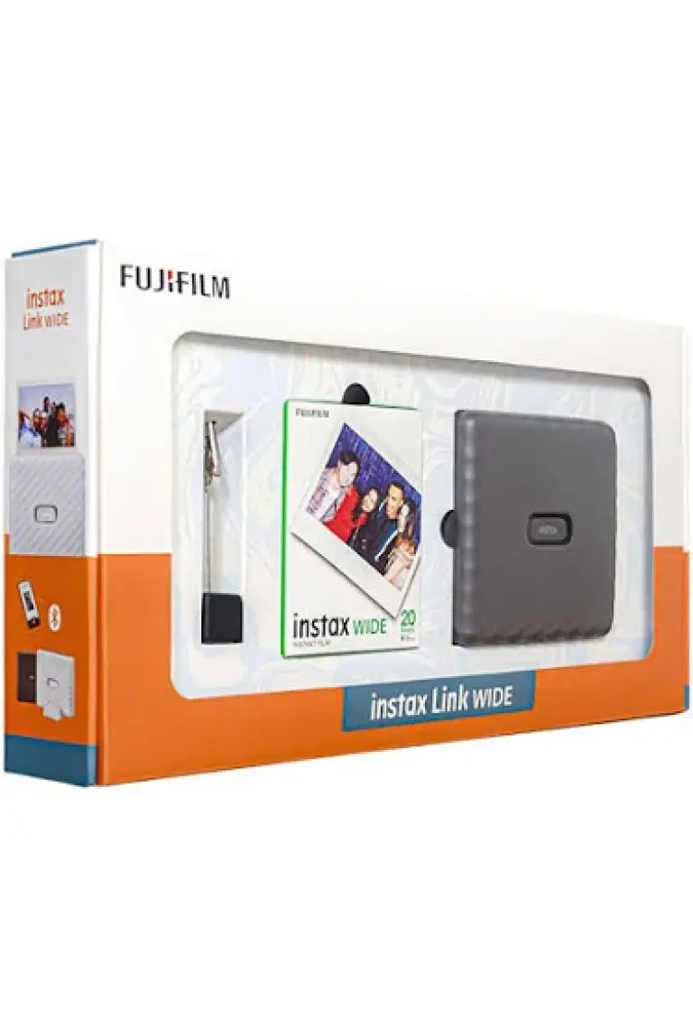 Instax Link Wide Gri Akıllı Telefon Yazıcısı Bundle Box