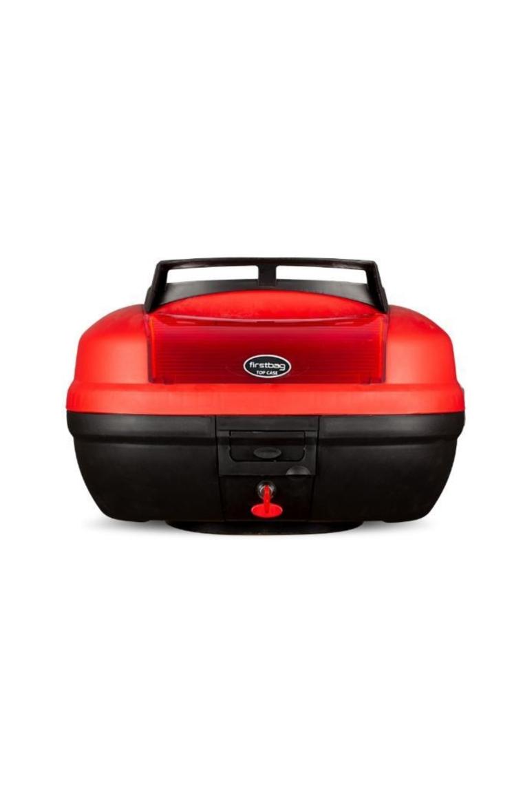 First Bag Motosiklet Çantası 48 Litre Kırmızı Reflektörlü