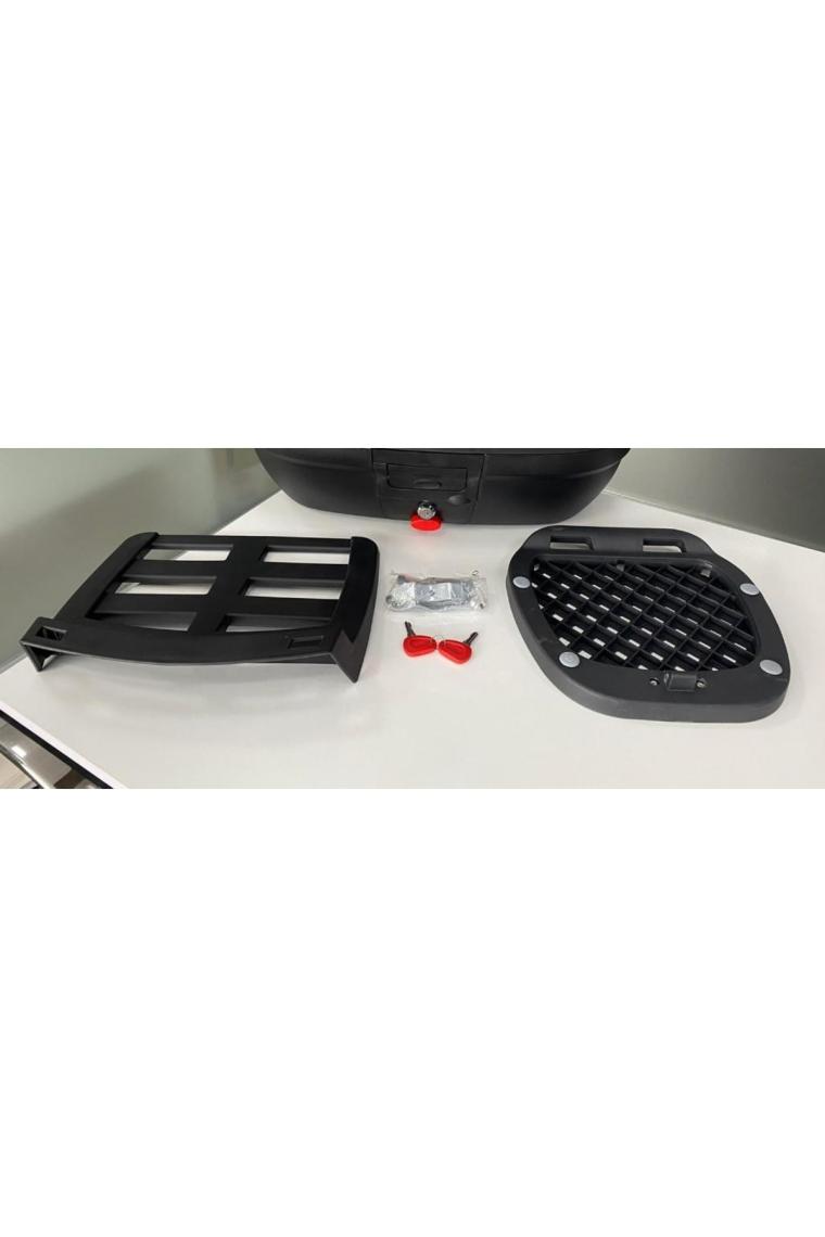 First Bag Motosiklet Çantası 48 Litre Kırmızı Reflektörlü