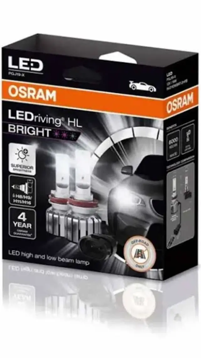Osram H11 LED Xenon Kit %300 Fazla Işık / 12V (2 Adet Far İçin) 64211DWBRT-2HFB