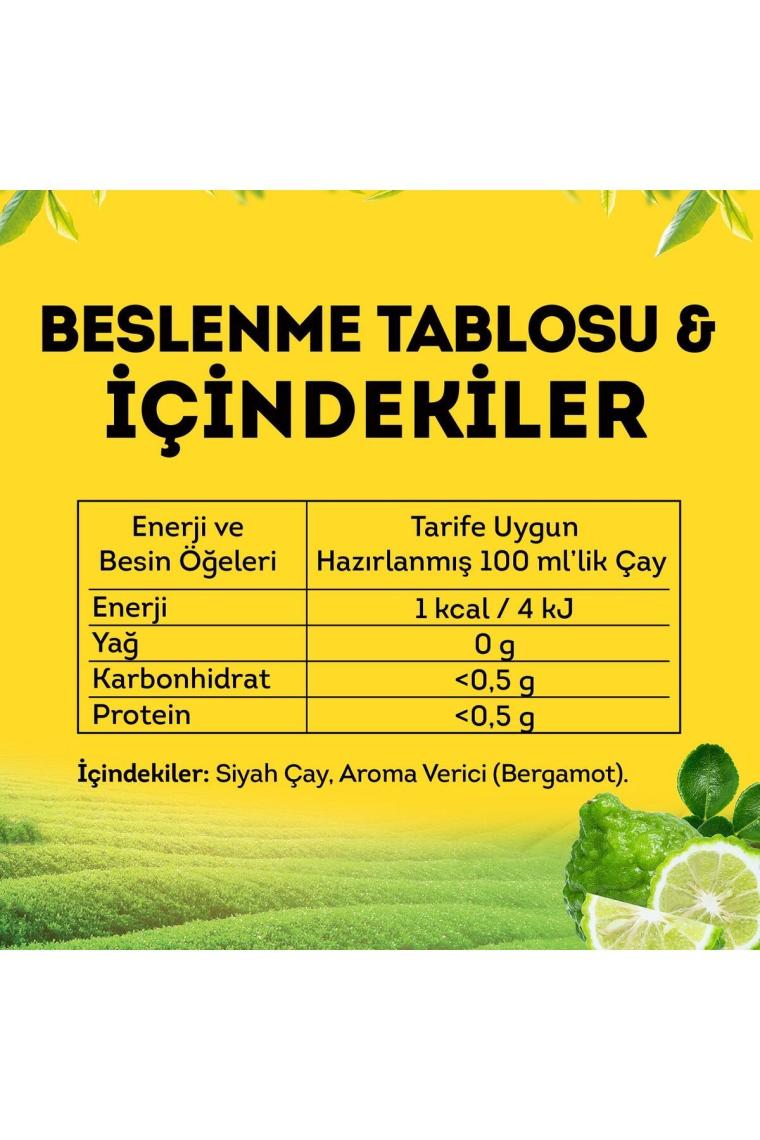 Doğu Karadeniz Çayı 100'Lü Bardak Poşet 200 gr