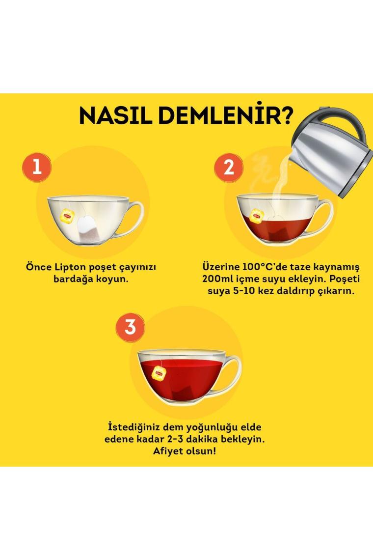 Doğu Karadeniz Çayı 100'Lü Bardak Poşet 200 gr