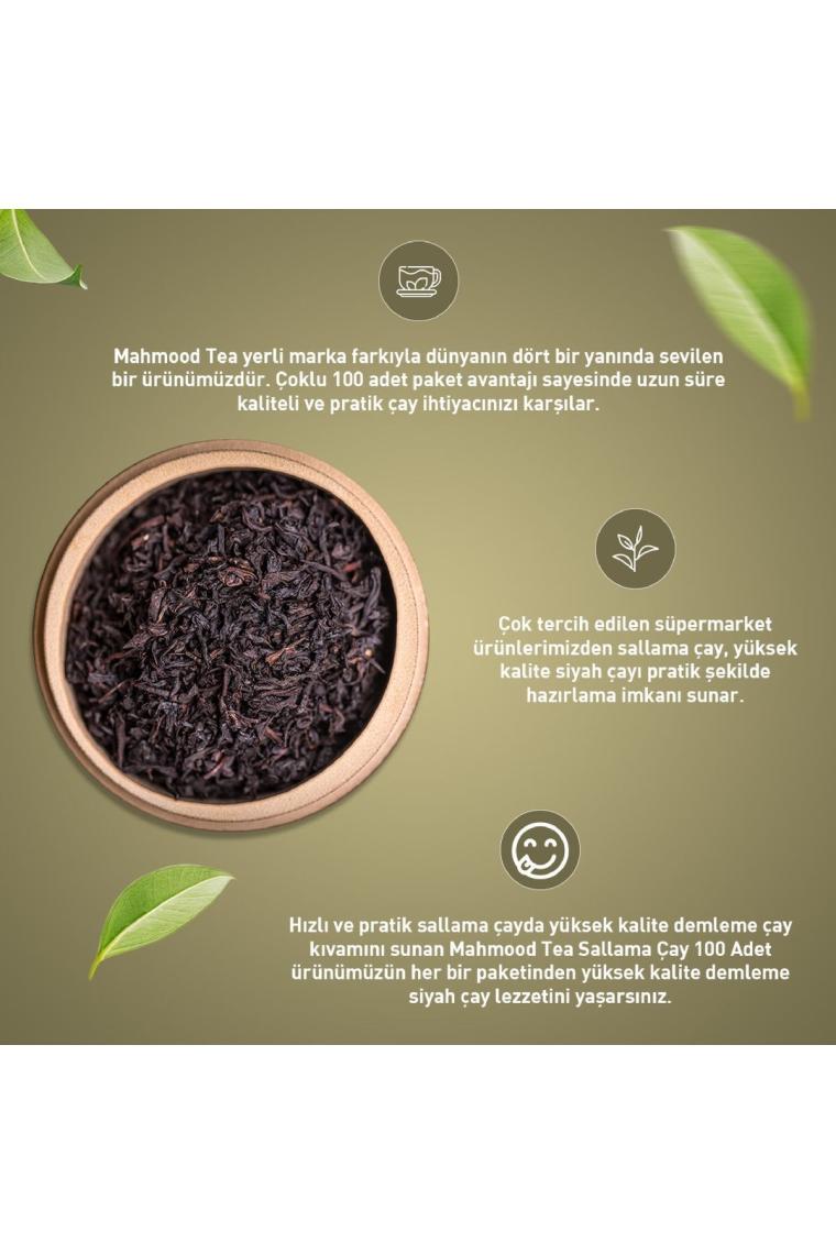 Bardak Poşet 2 gr X 100 Lü Seylan Çayı Ceylon Tea
