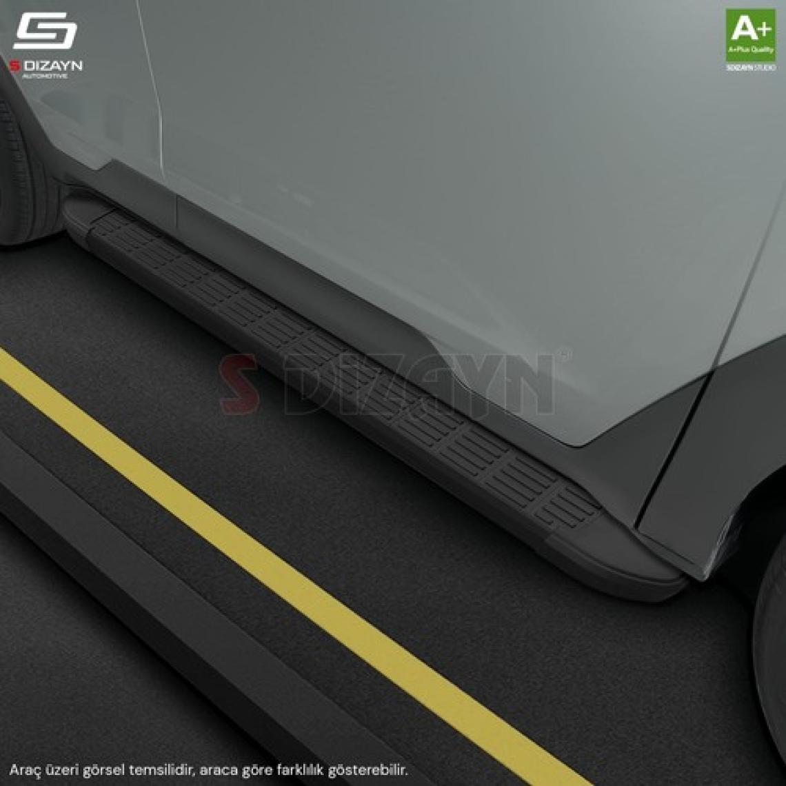 S-Dizayn Chery Omoda5 S-Line Siyah Yan Basamak 183 Cm 2022 Üzeri A+ Kalite