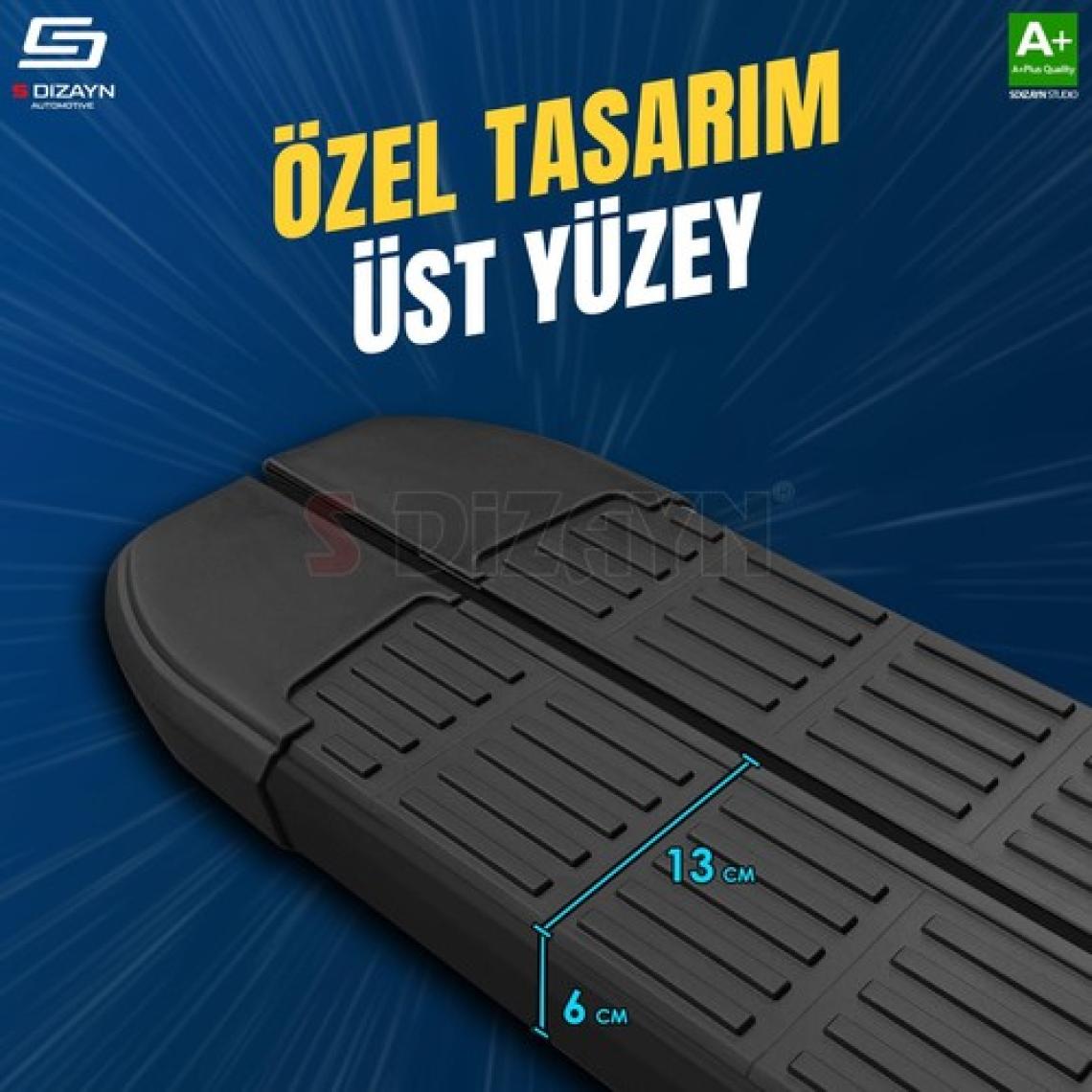 S-Dizayn Chery Omoda5 S-Line Siyah Yan Basamak 183 Cm 2022 Üzeri A+ Kalite