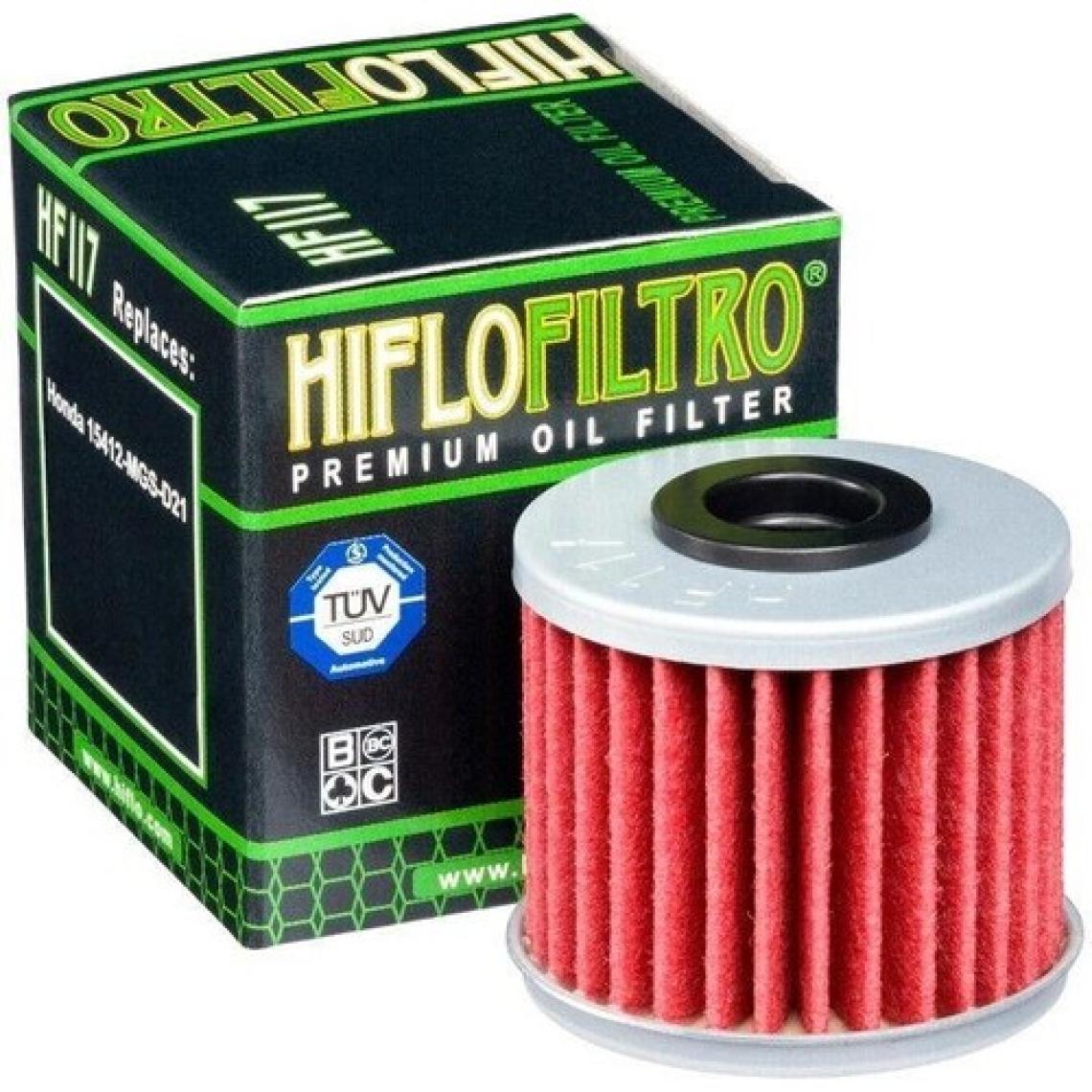Hiflo HF117 2013-2020 Honda Nc 750D Integra Uyumlu Şanzıman Yağ Filtresi