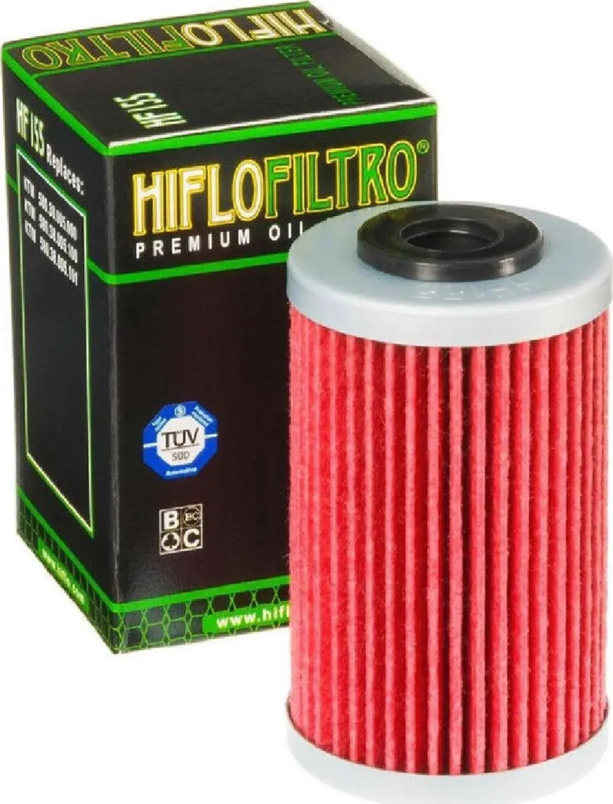 Hiflo HF155 Hıflo 2020-2021 Husqvarna Svartpilen 250 Yağ Filtresi .190