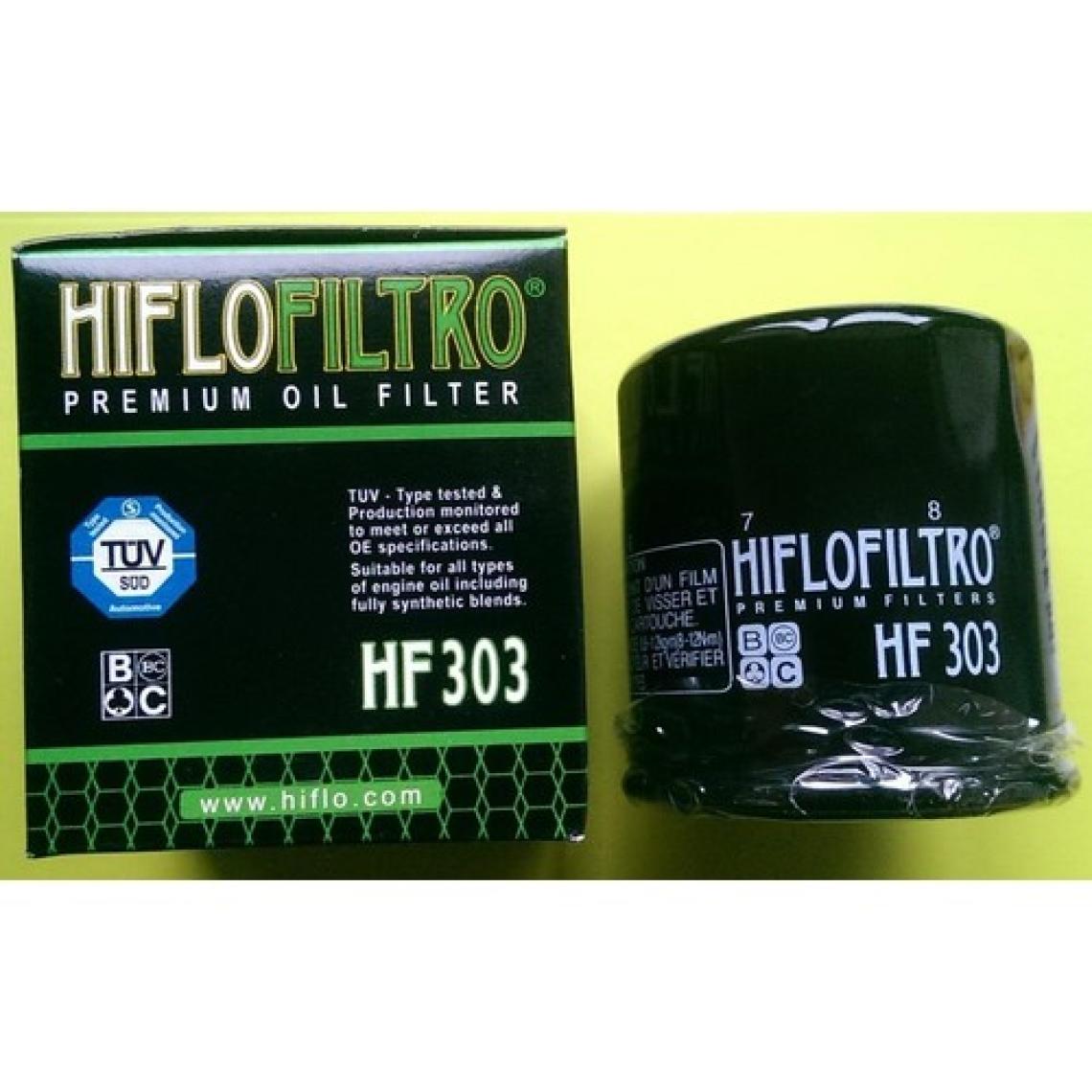 Hiflo HF303 1996-2006 Kawasaki Er-5 Uyumlu Yağ Filtresi