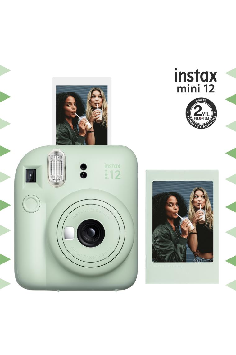 Instax Mini 12 Yeşil Fotoğraf Makinesi