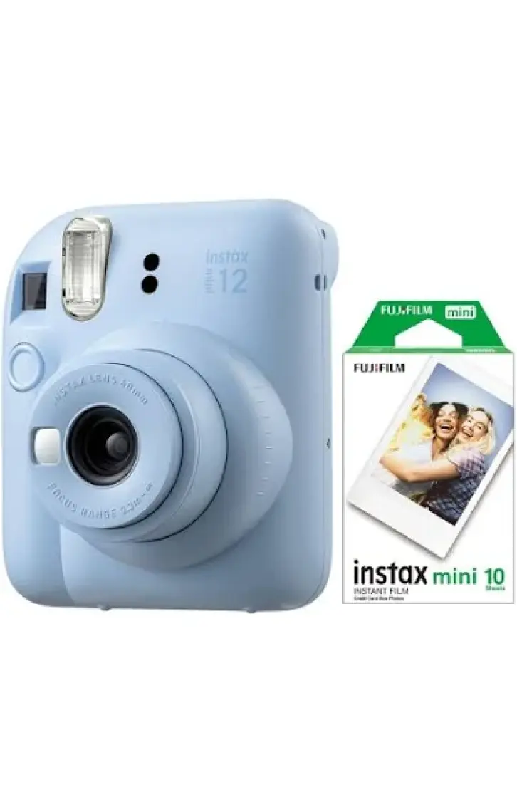 Instax Mini 12 Mavi Fotoğraf Makinesi