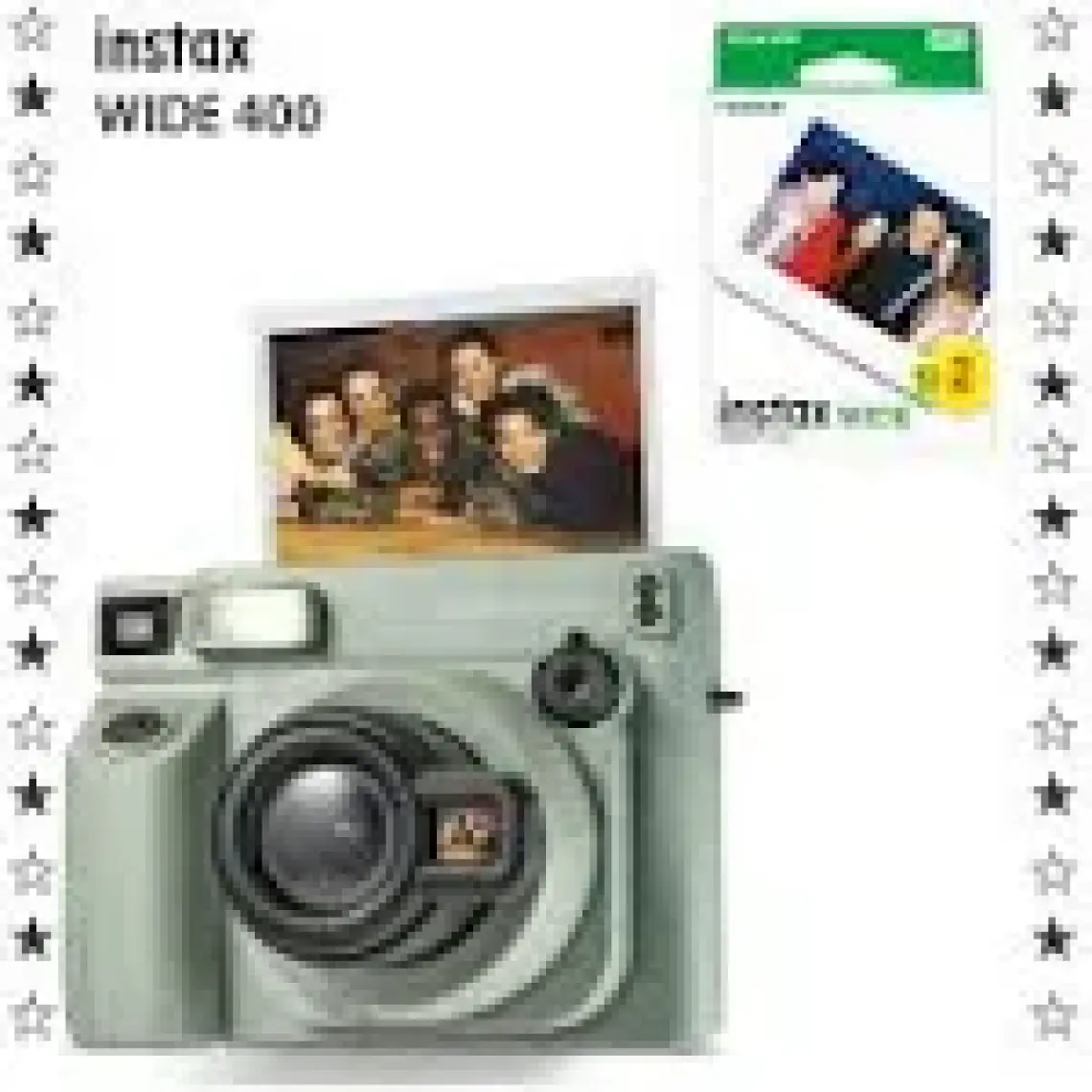 Fujifilm Instax Wide 400 Yeşil Fotoğraf Makinesi