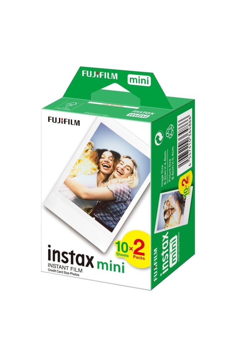 Instax Mini 12 Beyaz Fotoğraf Makinesi ve 20'li Mini Film