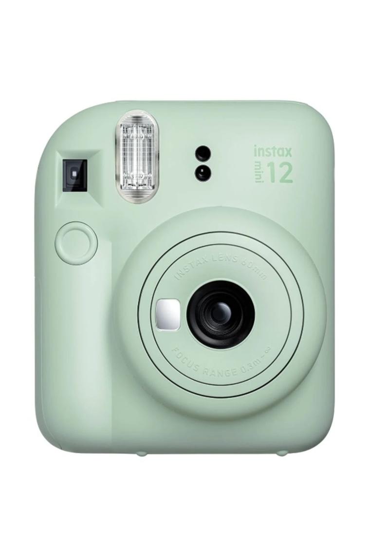 Instax Mini 12 Fotoğraf Makinesi 10'lu Film Simli Pleksi Kılıf ve Fotoğraf Çerçevesi Seti 2