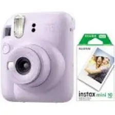 Instax Mini 12 Lila Fotoğraf Makinesi ve 10'lu Mini Film