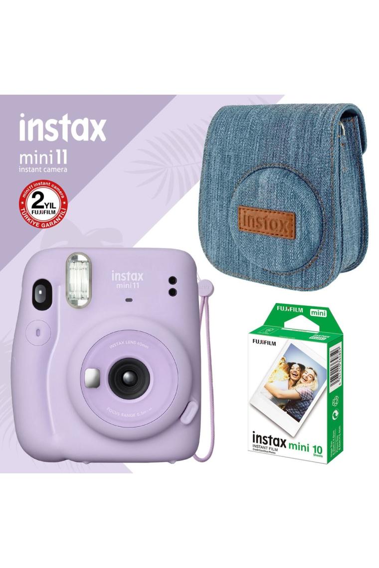 Fujifilm Instax Mini 11 Kare Albümlü Lila Box