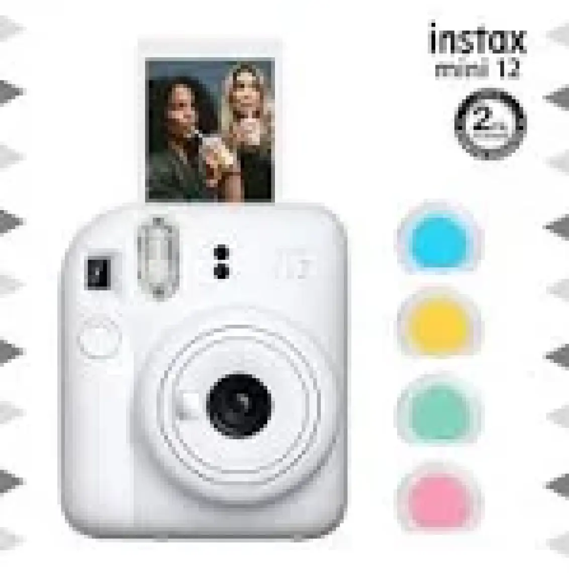 Instax Mini 12 Beyaz Fotoğraf Makinesi