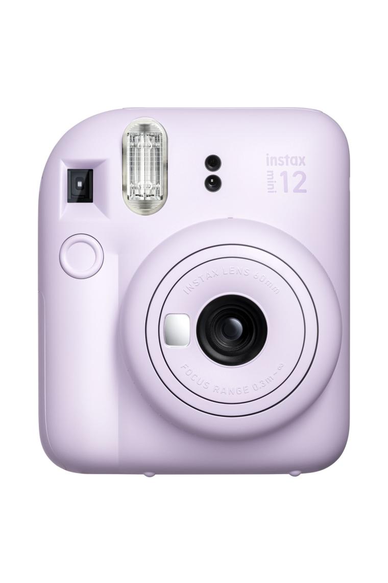Fujifilm Instax Mini 12 Lila Fotoğraf Makinesi-10'lu Film-Çerçeve ve Kare Albüm Seti