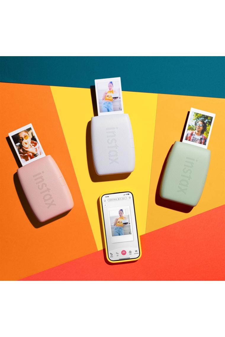 Instax Mini Link 3 Pembe Akıllı Telefon Yazıcısı ve 10'lu Mini Film