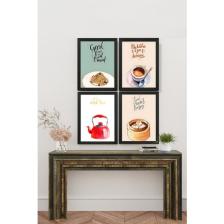 Artavessa 4 Parça Çerçeve Görünümlü Mdf Tablo Seti