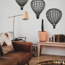 Hellove Balon Duvar Süsü 3 Parça Uçan Balon Duvar Dekoru Dekoratif Süs