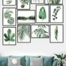 Artavessa 12 Parça Çerçeve Görünümlü Mdf Tablo Seti