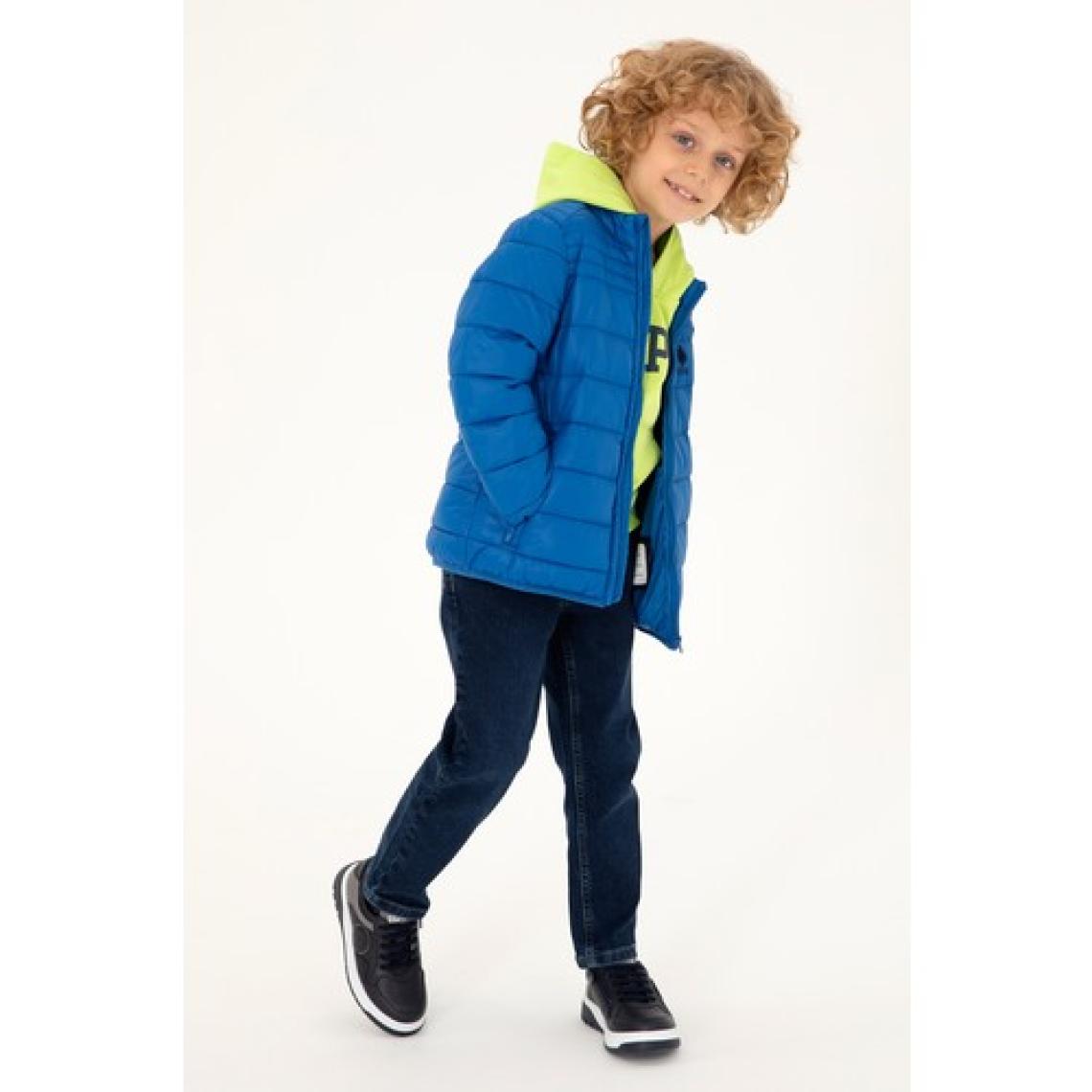 U.S. Polo Assn. Erkek Çocuk Kobalt Mont 50292884-VR077