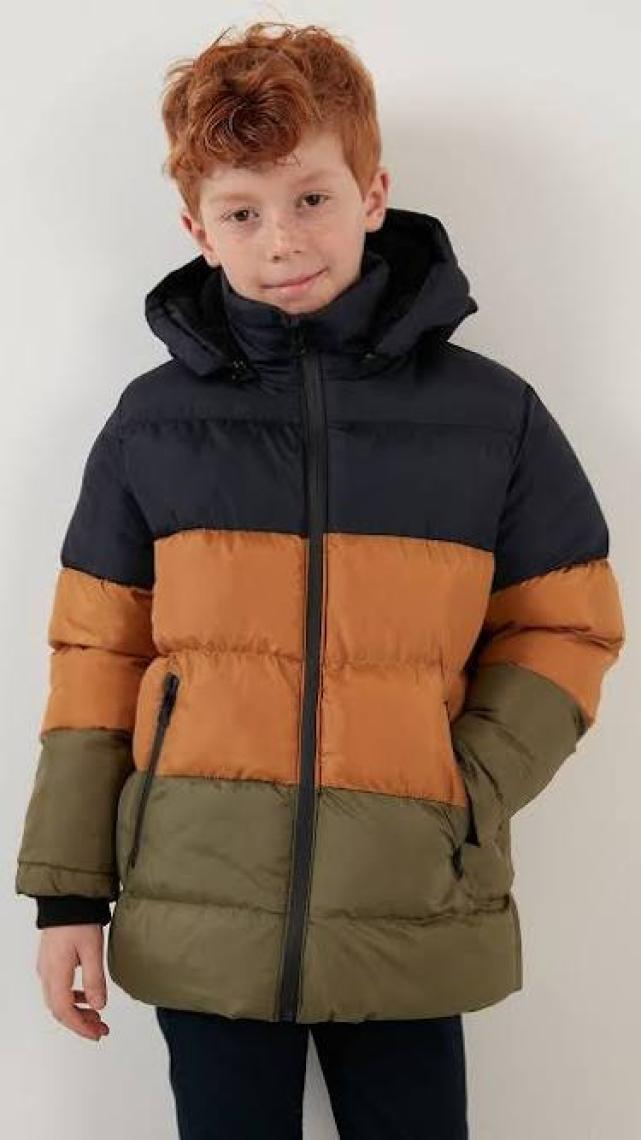 Lela İçi Peluş Astarlı Çıkarılabilir Kapüşonlu Şişme Mont Erkek Çocuk MONT 57611967