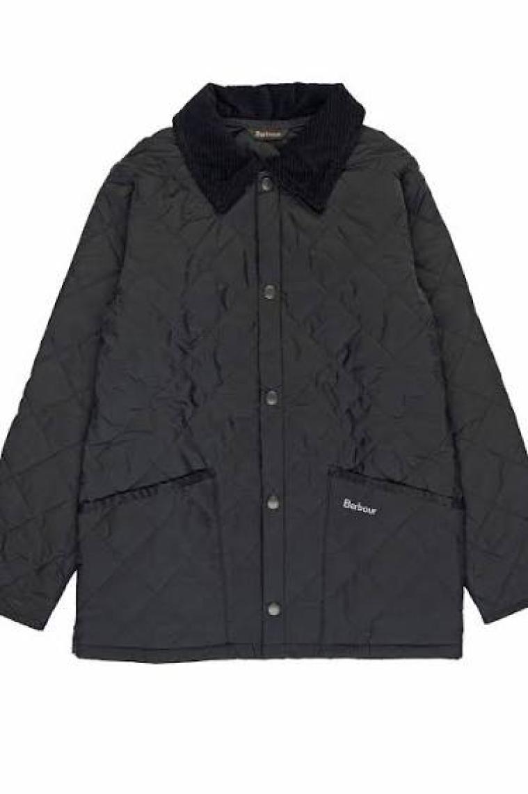 Barbour Erkek Çocuk Liddesdale Kapitone Ceket BK92 Black