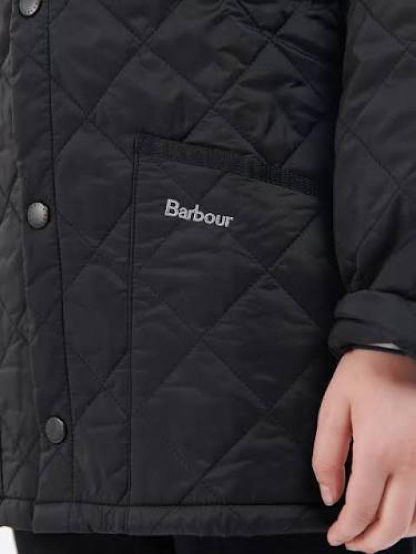 Barbour Erkek Çocuk Liddesdale Kapitone Ceket BK92 Black