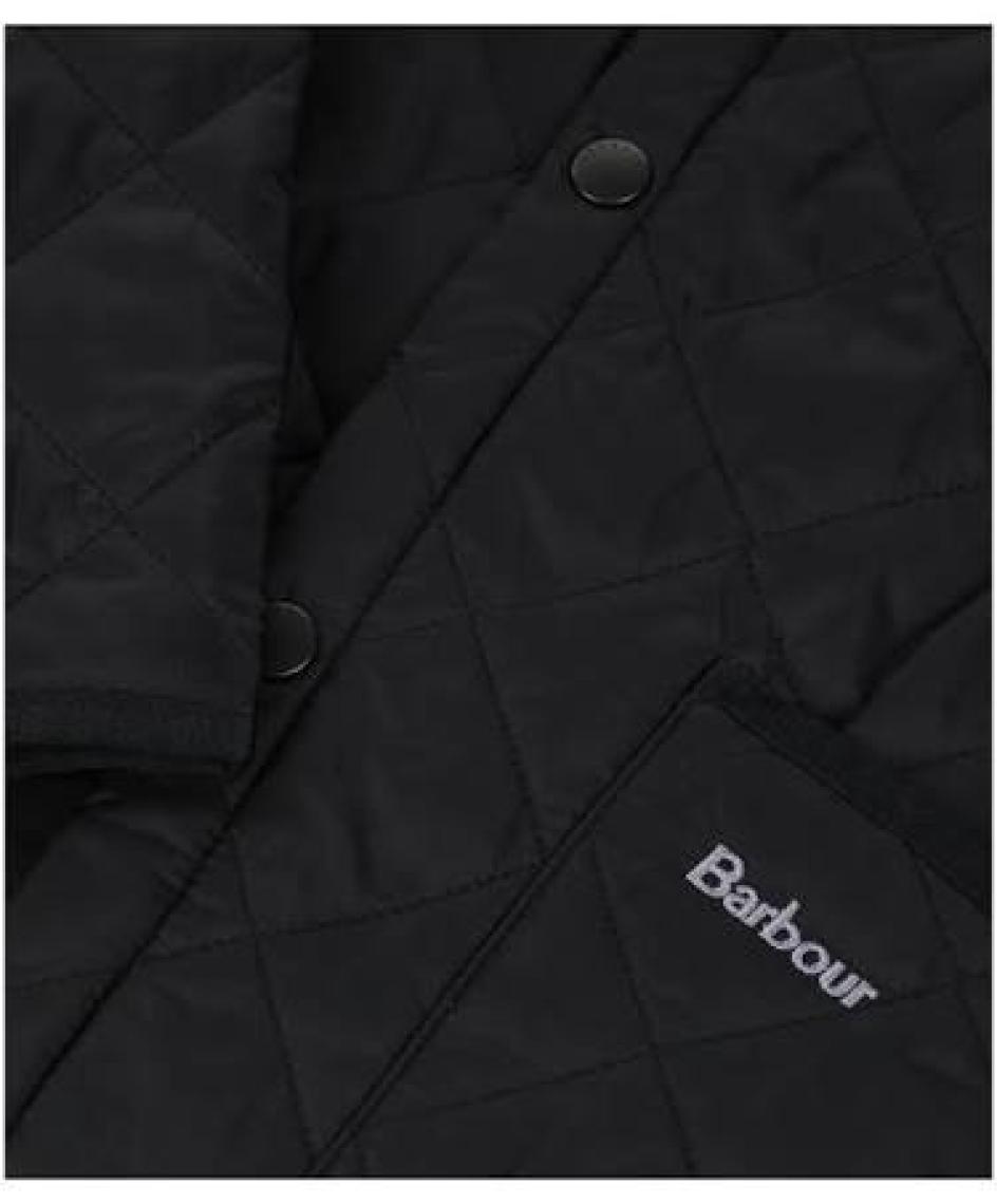 Barbour Erkek Çocuk Liddesdale Kapitone Ceket BK92 Black