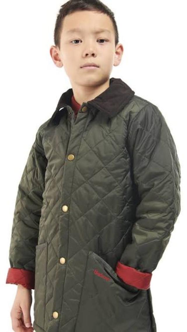 Barbour Erkek Çocuk Liddesdale Kapitone Ceket BK92 Black