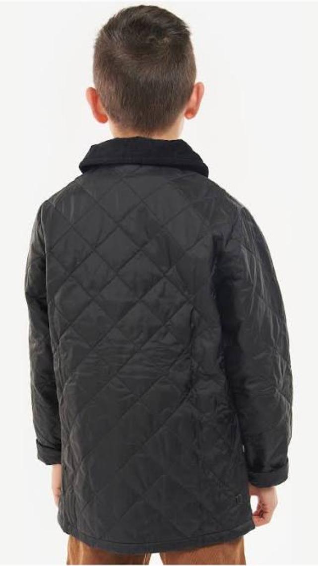 Barbour Erkek Çocuk Liddesdale Kapitone Ceket BK92 Black