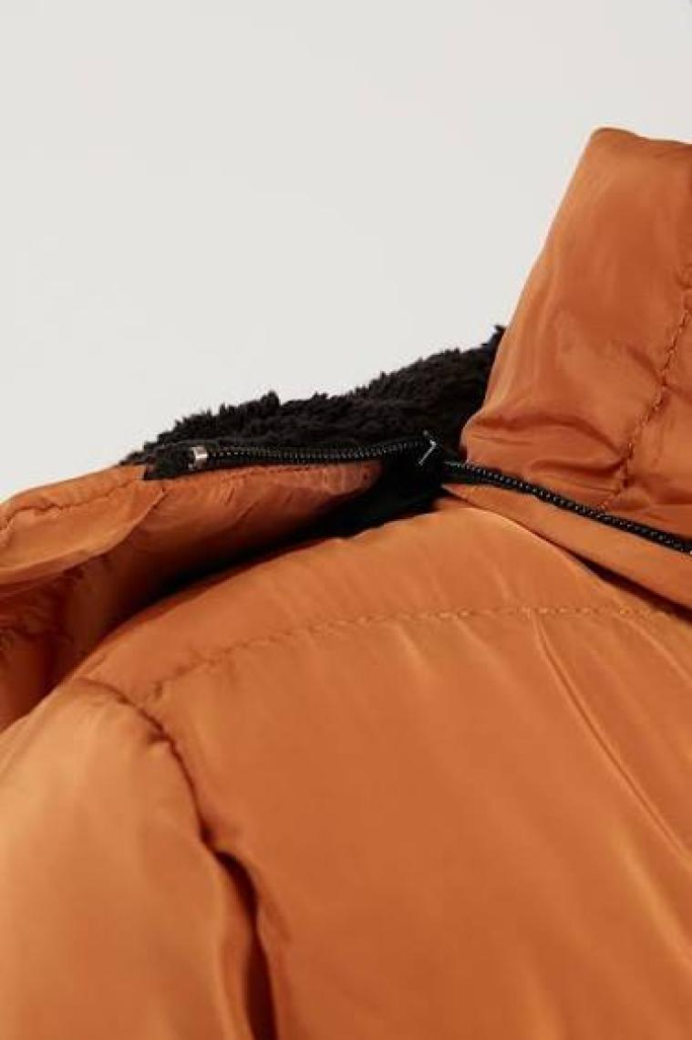 Lela Içi Peluş Astarlı Çıkarılabilir Kapüşonlu Şişme Mont Erkek Çocuk Mont 5763038