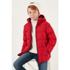 Lela Içi Peluş Astarlı Kapüşonlu Cepli Kışlık Mont Erkek Çocuk Mont 5761911