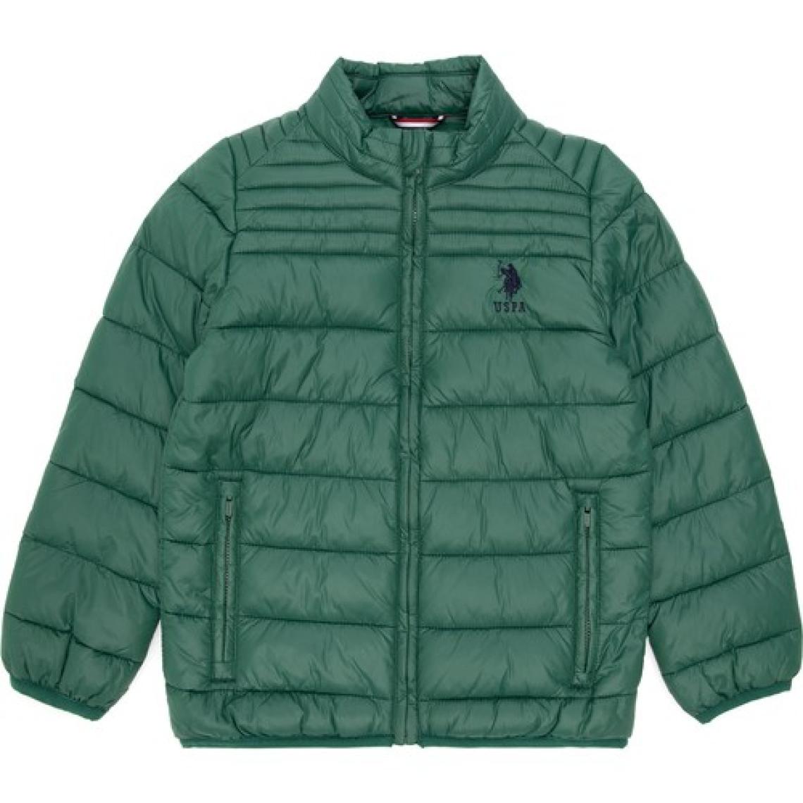 U.S. Polo Assn. Erkek Çocuk Koyu Yeşil Mont 50292884-VR079